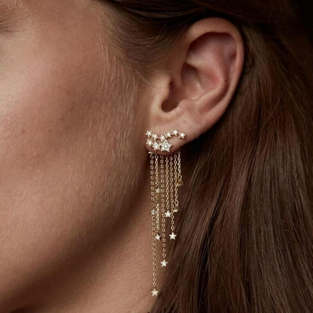 Fashion Simple Style Earring JXVLUYE Colors Earring for Women Girls Great Gifts for Women Girls Crystal Stars Fashion Simple Style Earring JXVLUYE Colors Earring for Women Girls Great Gifts for Women Girls Crystal Stars